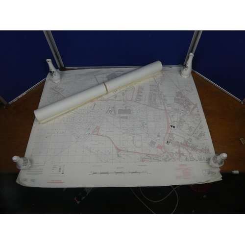 529 - A lot of various sized Ordnance Survey maps of Northern Ireland.