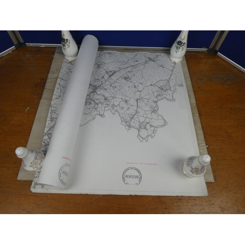 536 - A lot of various sized Ordnance Survey maps of Northern Ireland.