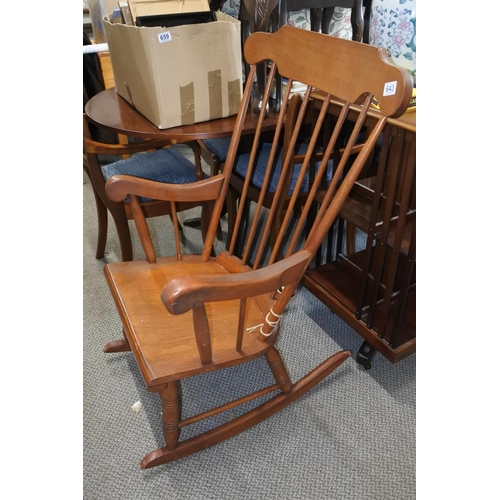 643 - A rocking chair.