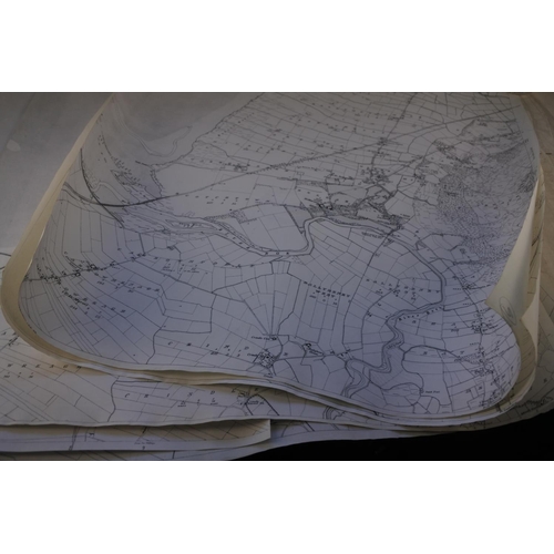 649 - A lot of various sized Ordnance Survey maps of Northern Ireland.