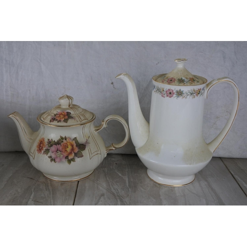 761 - A collection of teapots to include Royal Albert, James Sadler and more.