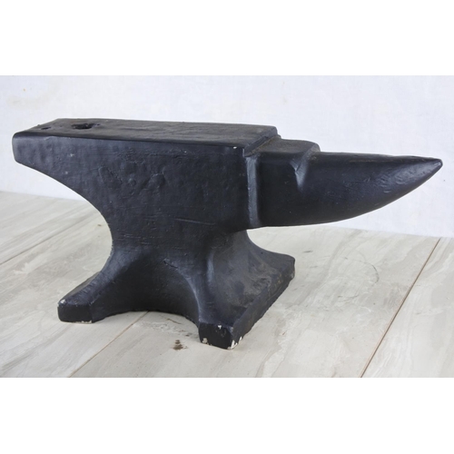 187 - A Blacksmith's Anvil made from concrete.  Approx 53x23x22cm.
