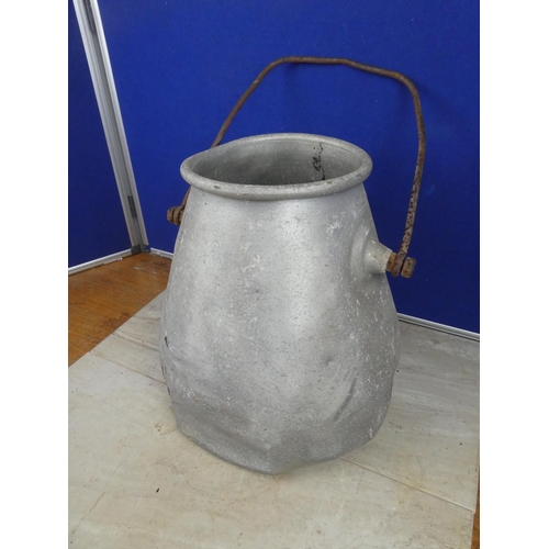 368 - A large vintage milk pail.   Approx 35cm.