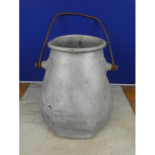 368 - A large vintage milk pail.   Approx 35cm.