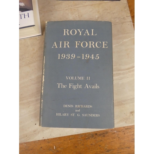 398 - A Royal Air Force 1939 - 1945 volume II book, The RUC - A Force Under Fire by Chris Ryder and lots m... 