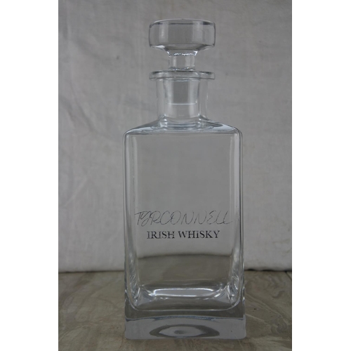 631 - A Tyrconnell whisky decanter.