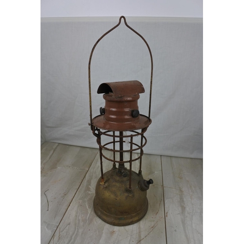 104 - A vintage tilley lamp.