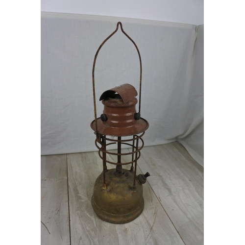 104 - A vintage tilley lamp.