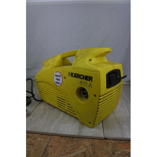 107 - A Karcher power washer (a/f).