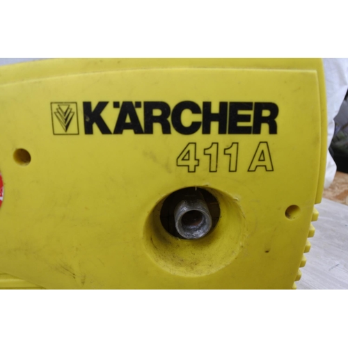 107 - A Karcher power washer (a/f).