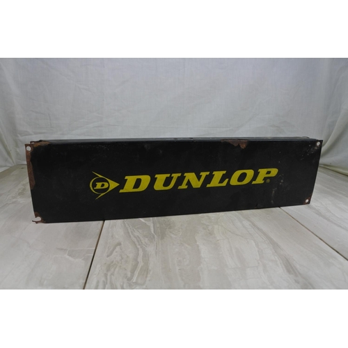 149 - A Dunlop metal sign, Approx 46x12cm.