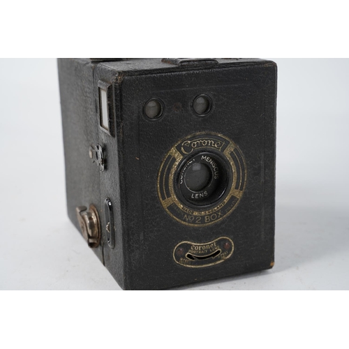 303 - A Coronet Box Camera Special No.2 complete in original card packaging.