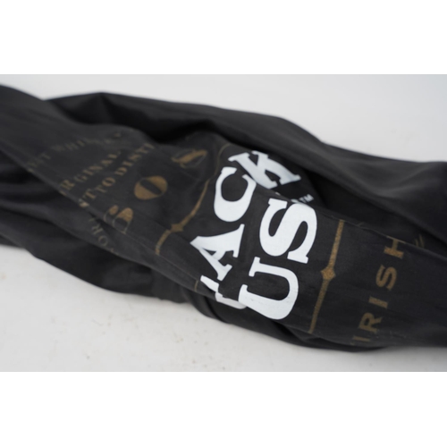 308 - A Bushmills Blackbush whiskey advertisement umbrella.