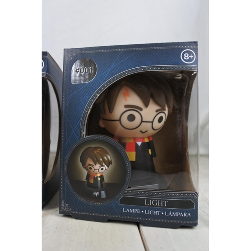 426 - Three boxed Harry Potter lights.