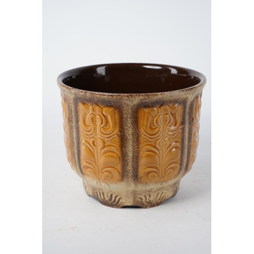 575 - A vintage West German pottery flower pot.