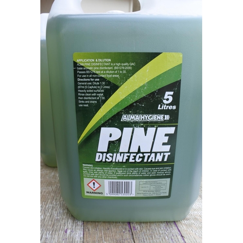 760 - Three 5 litre containers of Pine Disinfectant.