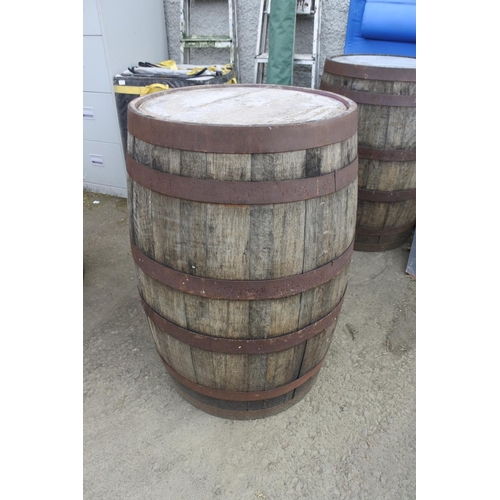 778 - A whiskey barrel from the Atlantic Bar/Londonderry Arms, Portrush.