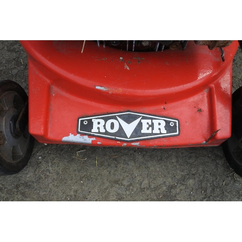 784 - A Rover petrol lawnmower.