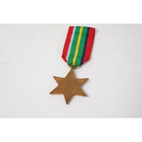 603 - A WW2 Burma Star medal.