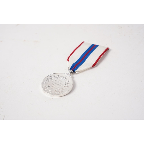 644 - A Queen Elizabeth Silver Jubilee Medal (copy).