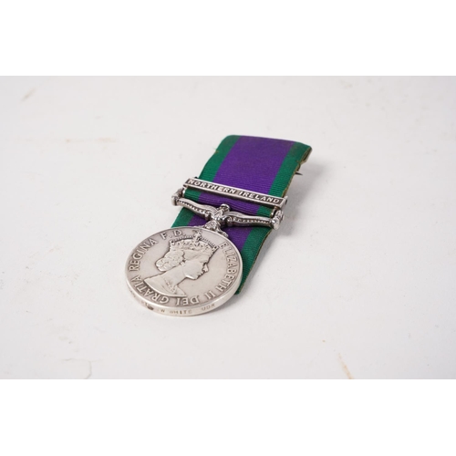 659 - A Northern Ireland General Service Medal, awarded to 24668545 PTE W WHITE UDR.