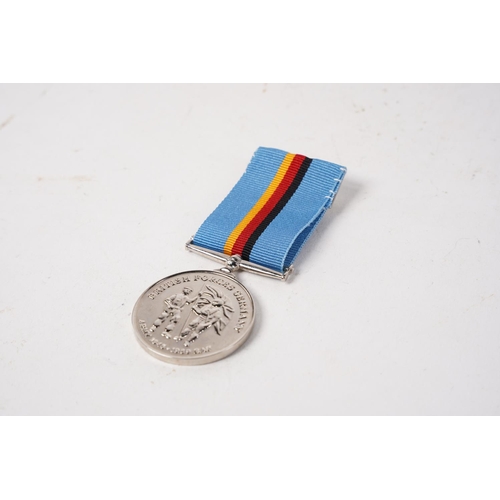 706 - A British Forces Germany Commemorative Medal, presented to Stephen Donovan 862 RCT.