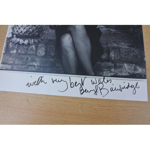 170 - A signed photograph of authority and five times Booker Prize nominee, Beryl Bainbridge, DBE, 1932 - ... 