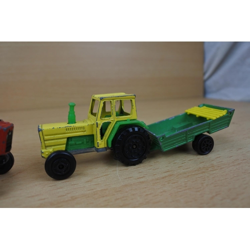 200 - A collection of model tractors and farm machinery