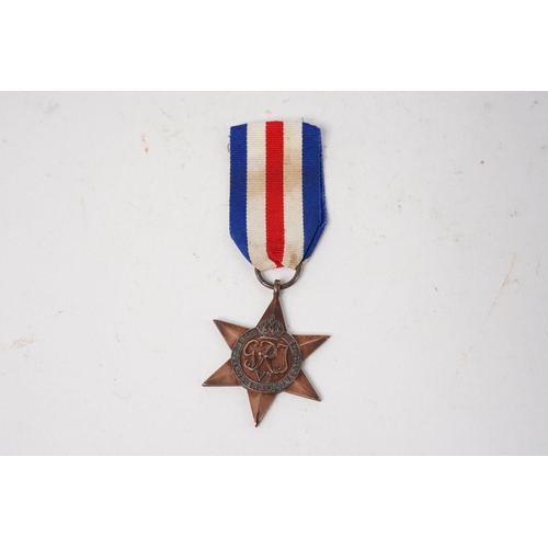 605 - A WW2 France & Germany Star Medal.