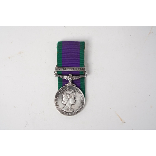 659 - A Northern Ireland General Service Medal, awarded to 24668545 PTE W WHITE UDR.