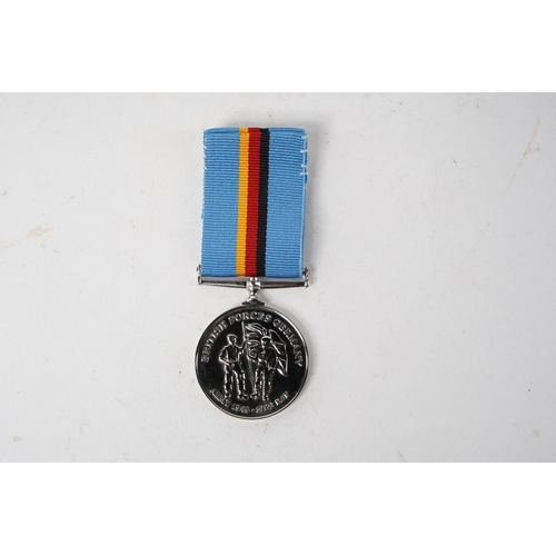 706 - A British Forces Germany Commemorative Medal, presented to Stephen Donovan 862 RCT.