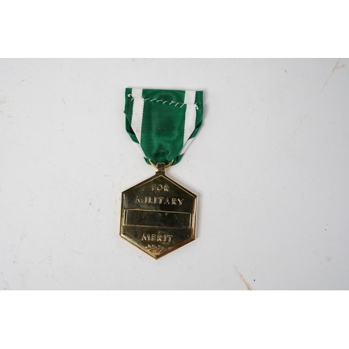 710 - A USA military merit medal.