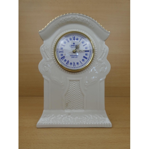 22 - A large Donegal Pottery 'Millennium 2000AD' mantle clock.