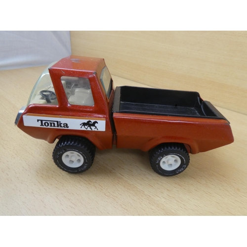 52 - A vintage Tonka truck.