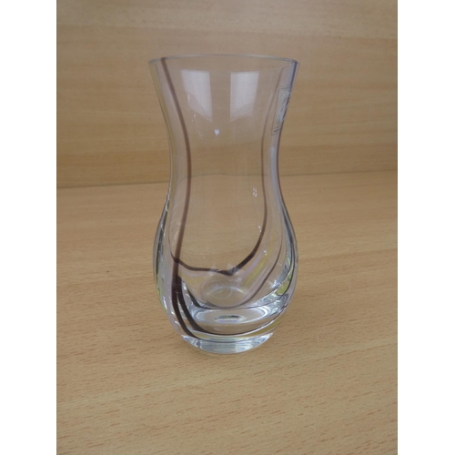 54 - A Caithness glass vase.