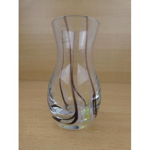 54 - A Caithness glass vase.