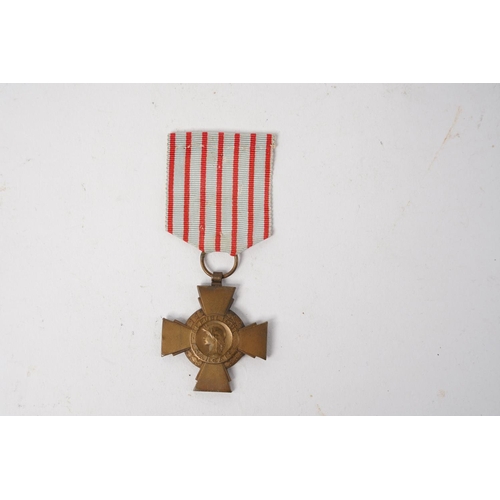 667 - A reproduction French Combatant Medal.