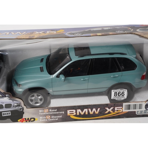 866 - A large boxed remote control BMW X5.