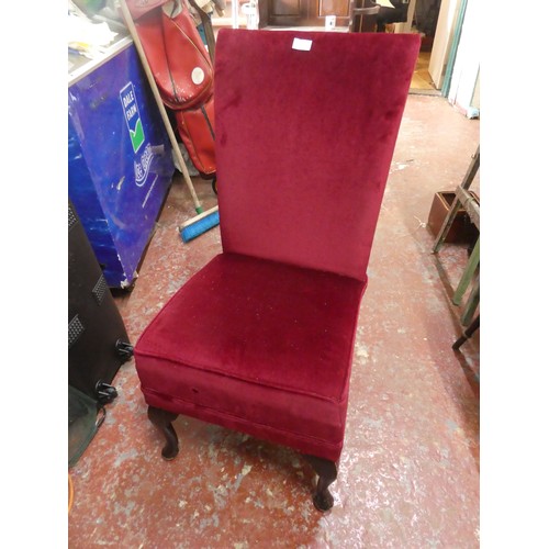 901 - An upholstered Occasional chair.