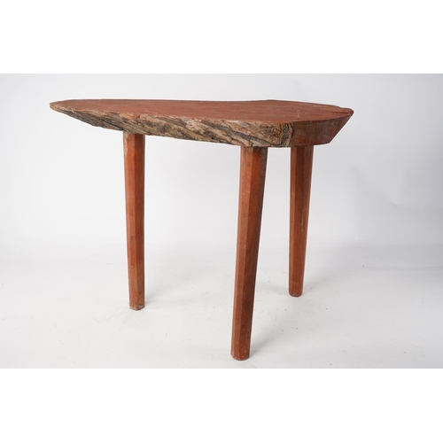 1050 - A small handmade wooden stool.