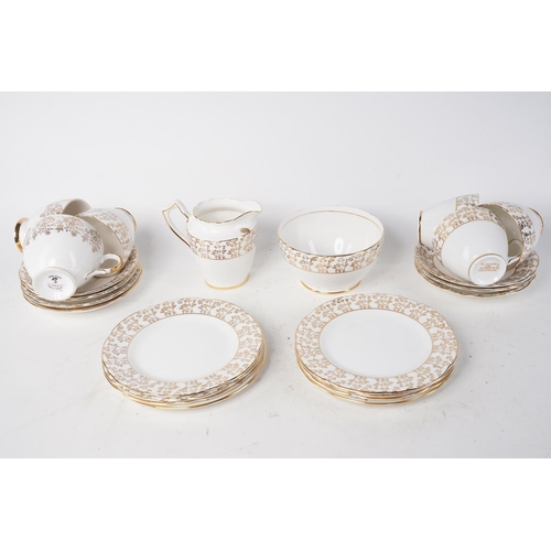 1072 - A vintage Gladstone bone china tea set.