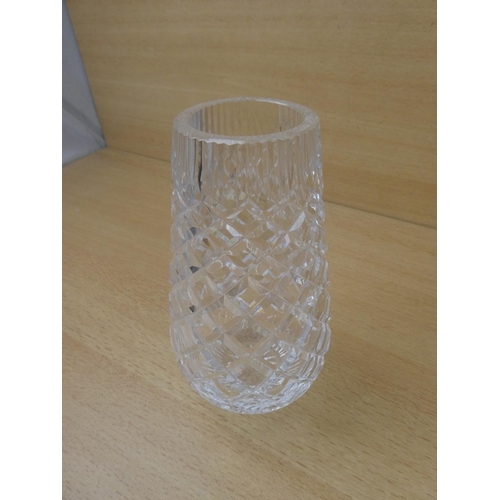 549 - A Waterford crystal vase.