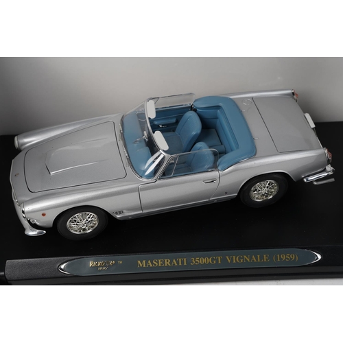 A boxed Ricko Maserati 3500GT Vignale (1959) collectors car.