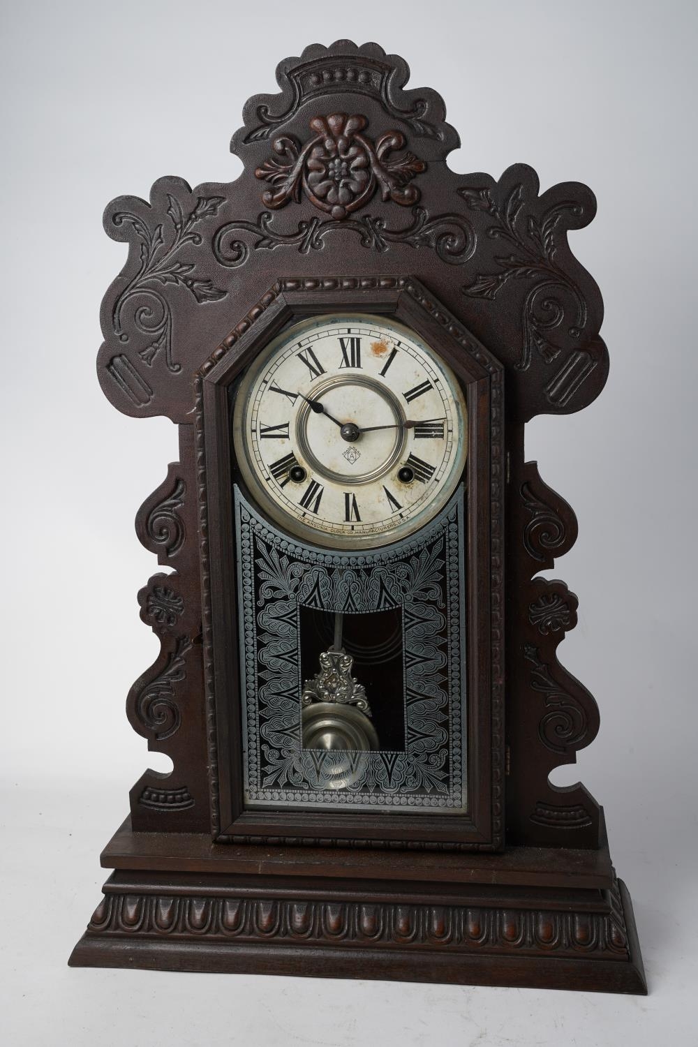 Online Clock Antique Gingerbread