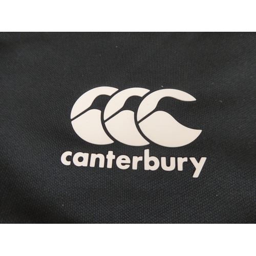 184 - A Ballymena RFC canterbury, size L track suit jacket.