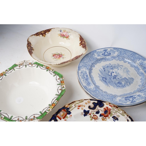 258 - An assortment of various ceramics.