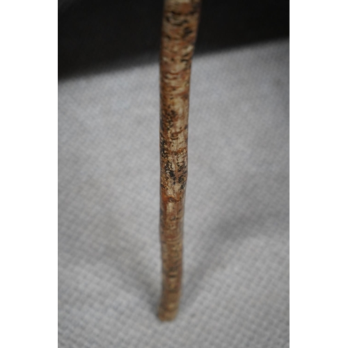 292 - A handmade shepherds crook.