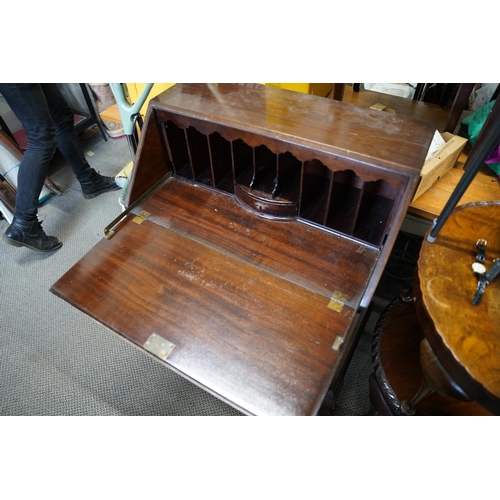 548 - A mahogany writing bureau.