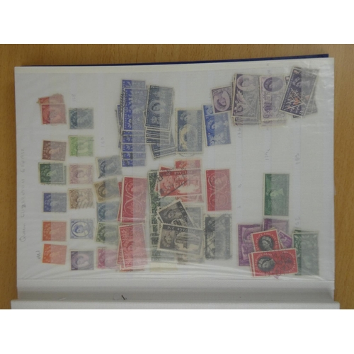 582 - A vintage stamp album containing Great Britain stamps up to 1970.