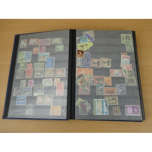 583 - A superb vintage stamp album containing a large quantity of Commonwealth stamps.